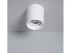 Aplique de Techo Blanco con Bombilla GU10 Space 2700K Blanco Cálido