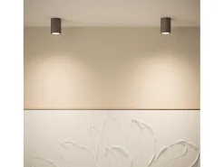 Aplique de Techo Cemento Cuarzo Gris