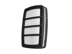 Aplique Exterior Aluminio Capella Negro Ip44