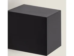 Aplique Exterior de Pared Miseno Negro Negro