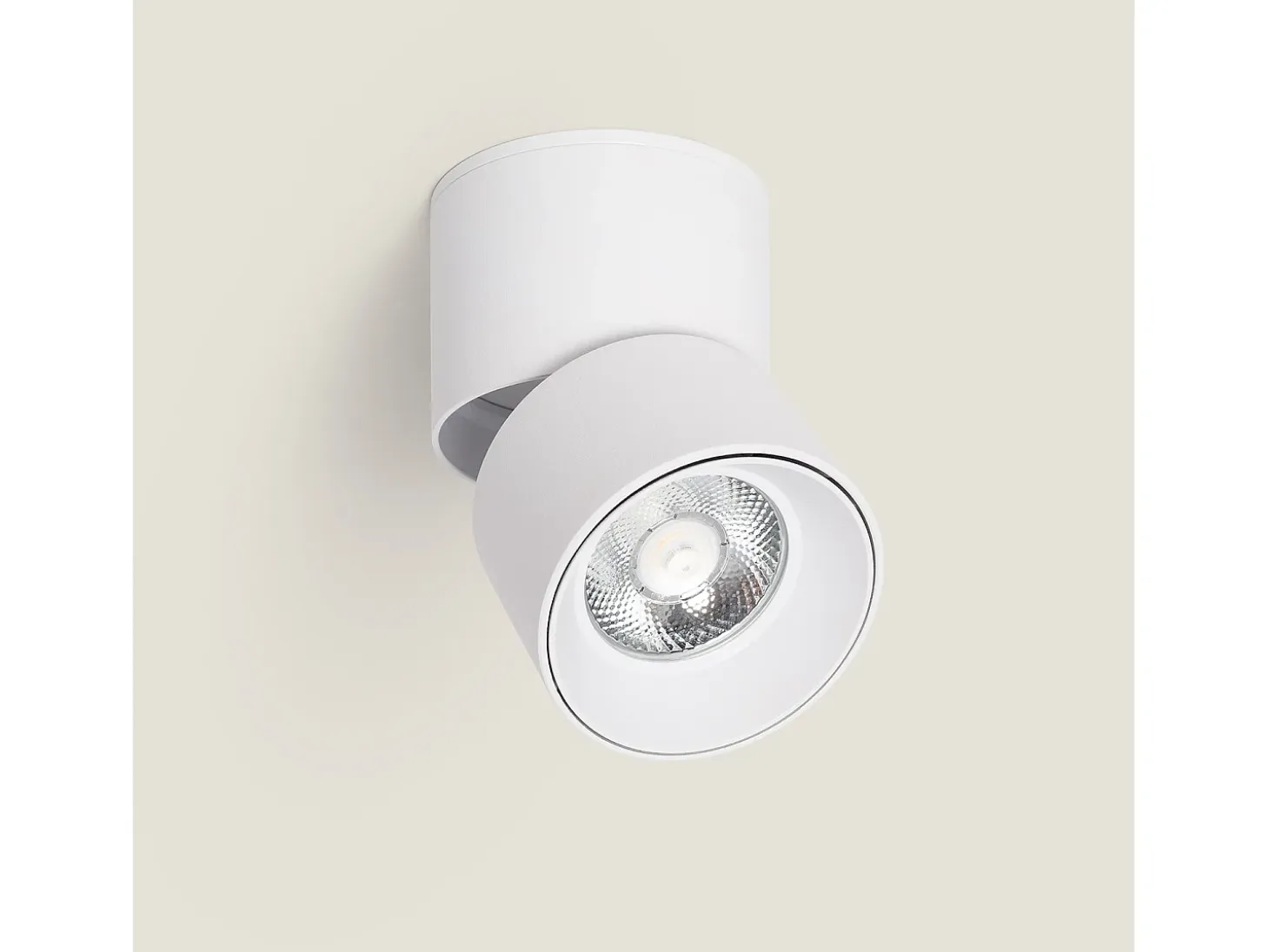 Aplique LED 7W Aluminio Circular Blanco New Onuba 4000K Blanco Neutro