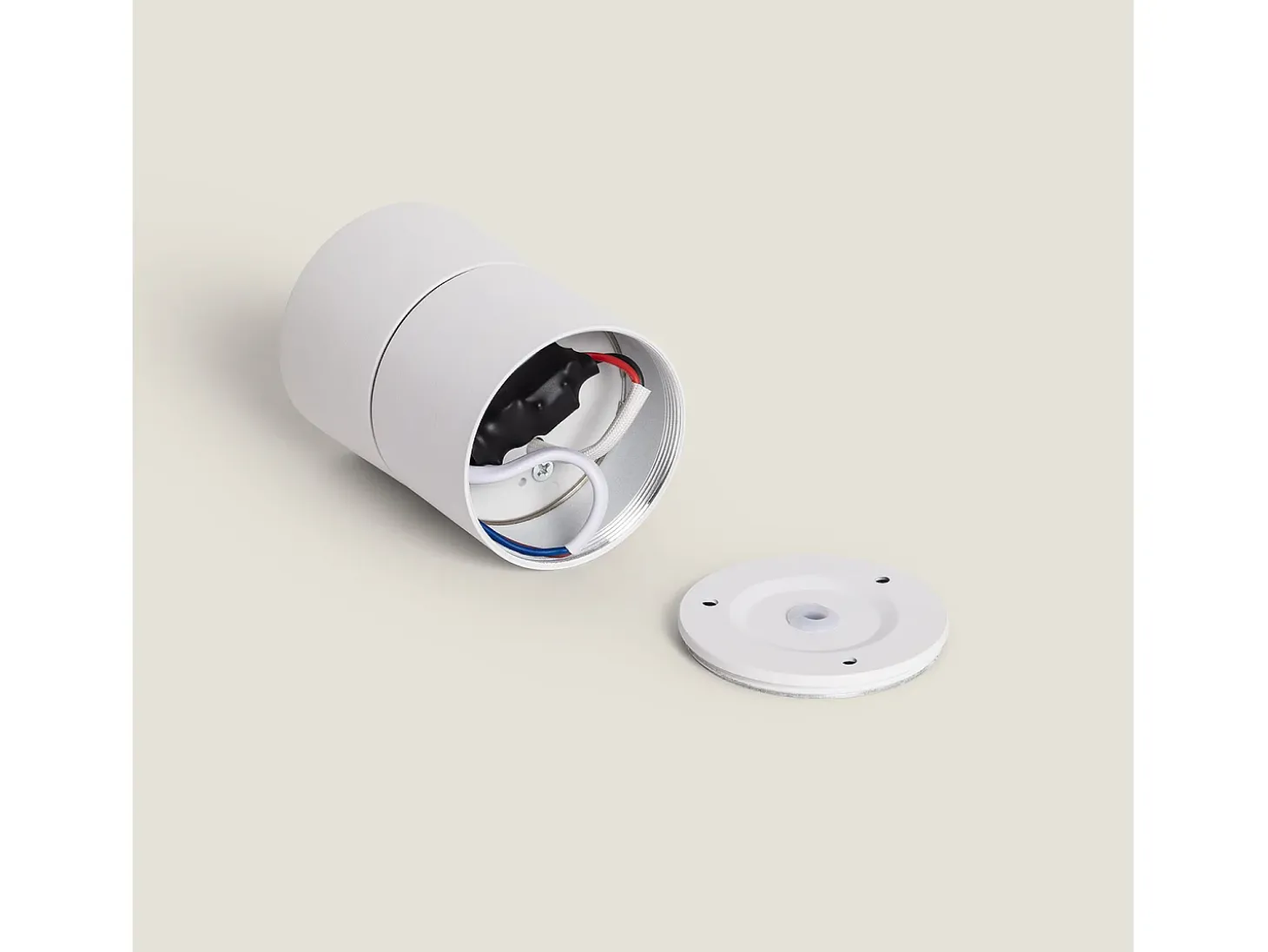 Aplique LED 7W Aluminio Circular Blanco New Onuba 4000K Blanco Neutro