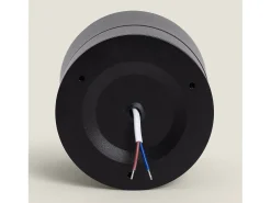 Aplique LED 30W de Aluminio Circular Negro New Onuba 4000K Blanco Neutro