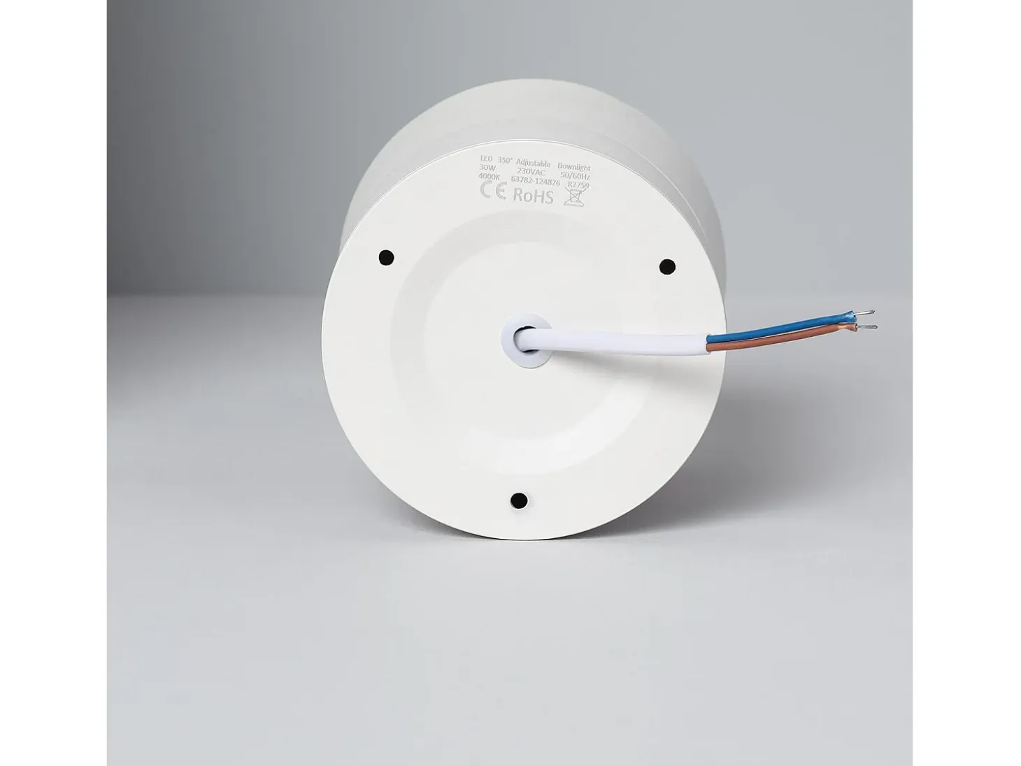 Aplique LED 30W de Aluminio Circular Blanco New Onuba 2700K Blanco Cálido