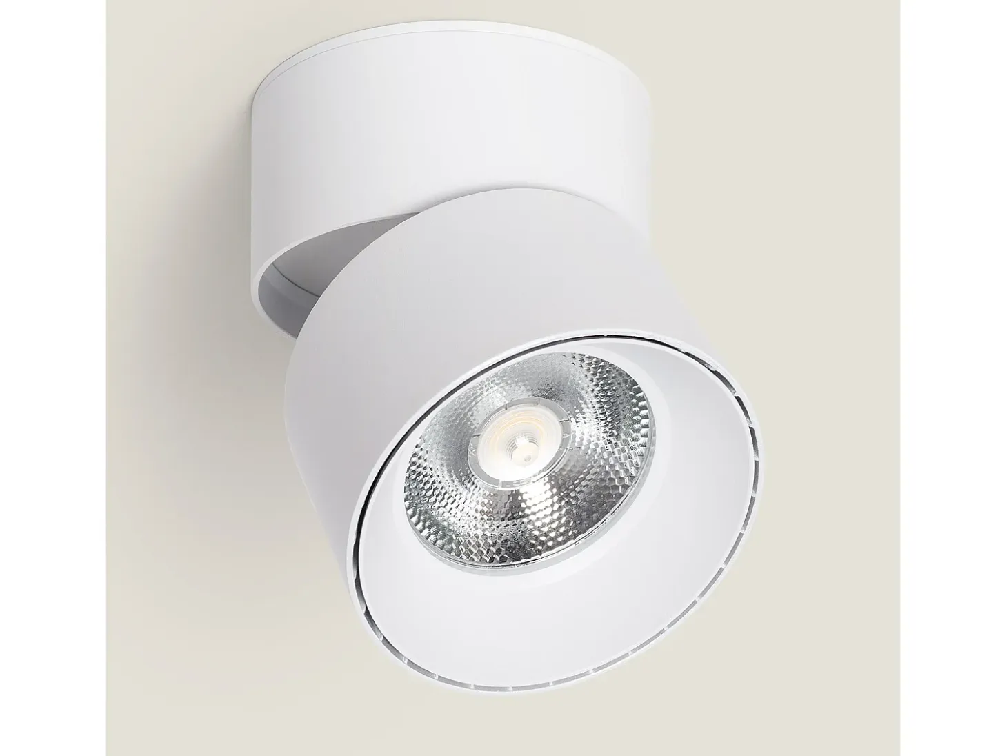 Aplique LED 30W de Aluminio Circular Blanco New Onuba 2700K Blanco Cálido