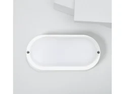 Aplique LED 25W Oval IP65 White 5000K Blanco Frío