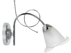 Aplique Modelo Adelfa Cromo 1 Luz