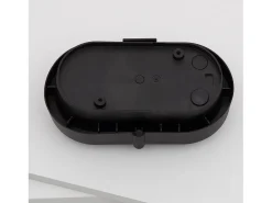 Aplique Oval Rejilla Negro