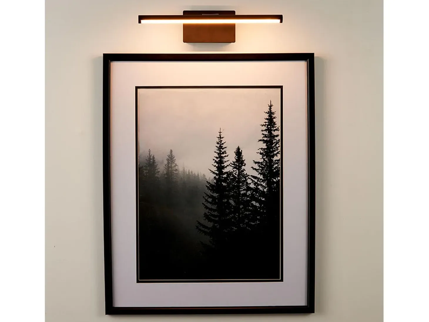 Aplique para Cuadros LED 1.7W Slimlight Negro Mate