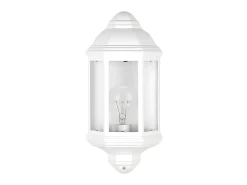 Aplique Para Jardin En Aluminio Blanco Modelo Shaula Ip 44,