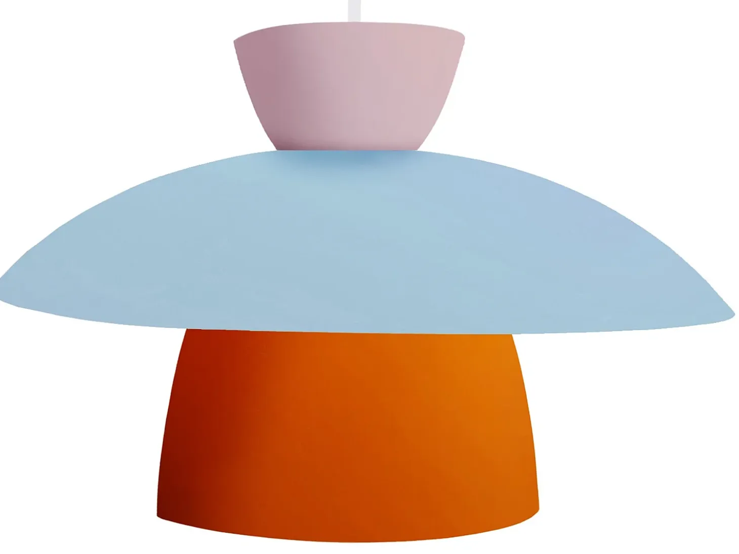 Aplique TOSEL ,madera,Naranja,A30xD24xP27,5cm