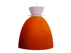 Aplique TOSEL ,madera,Naranja,A30xD21,5xP28cm