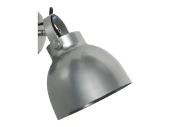 Aplique TOSEL ,metal,Aluminio ,A13xD 18xP15cm