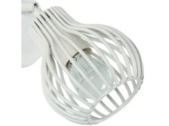 Aplique TOSEL ,metal,Blanco ,A20xD11xP17cm