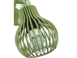 Aplique TOSEL ,metal,Negro,A20xD11xP17cm