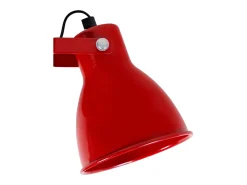Aplique TOSEL ,metal,Rojo,A17,5x D17xP13cm