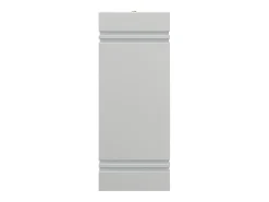 Apliques de exterior 2 unidades acero inoxidable plateado ES373631