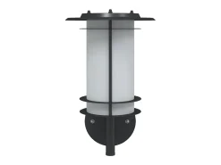 Apliques de exterior 2 unidades acero inoxidable negro ES605786