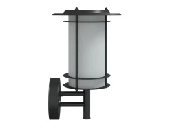Apliques de exterior 2 unidades acero inoxidable negro ES605786