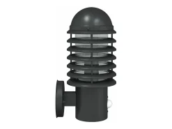 Apliques de exterior con sensor 2 uds acero inoxidable negro ES206723