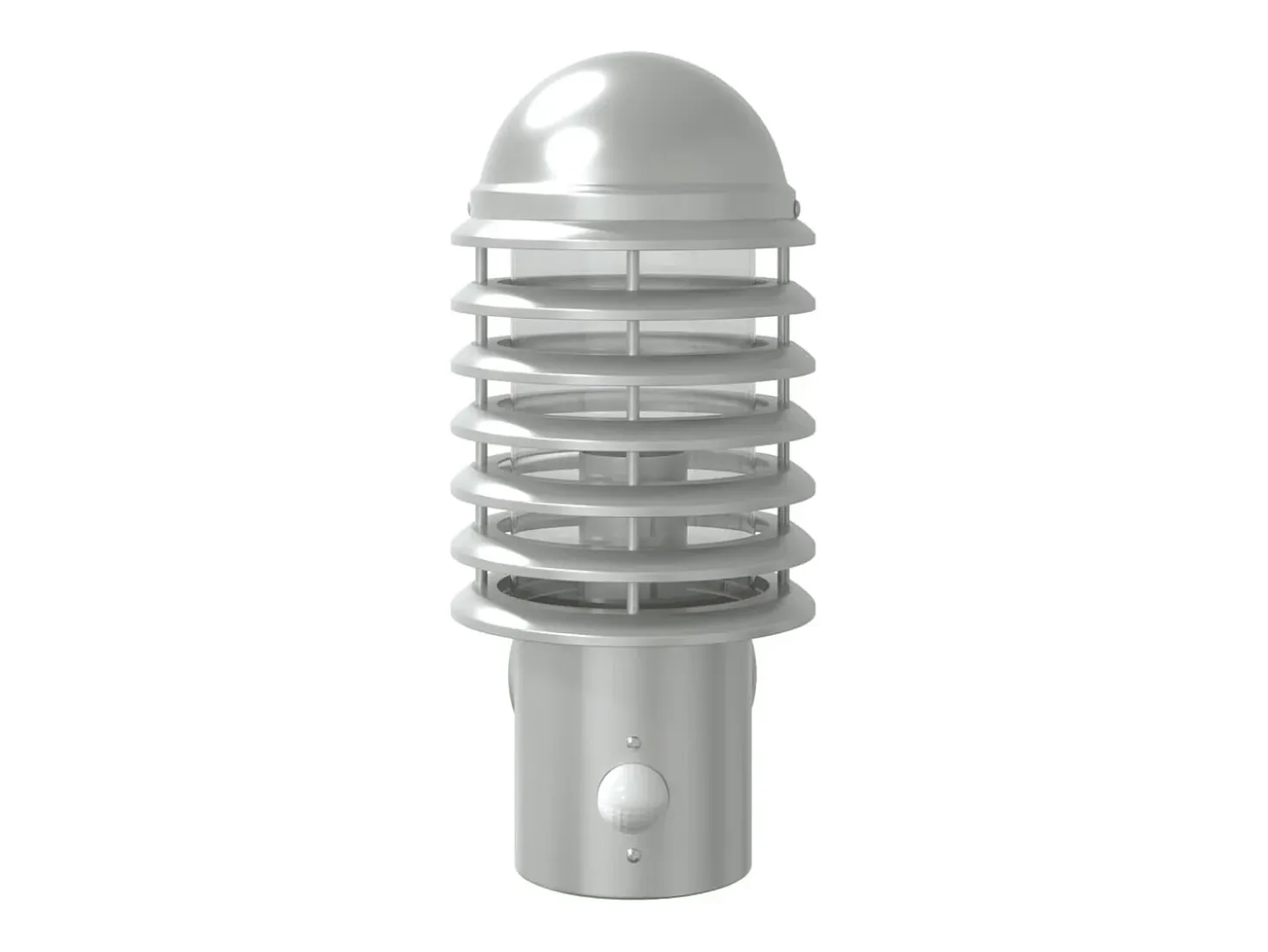 Apliques de exterior con sensor 2 unidades acero inoxidable ES683813