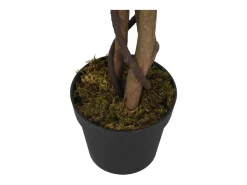 Arce artificial 224 hojas 80 cm verde