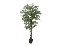 Arce artificial 224 hojas 80 cm verde