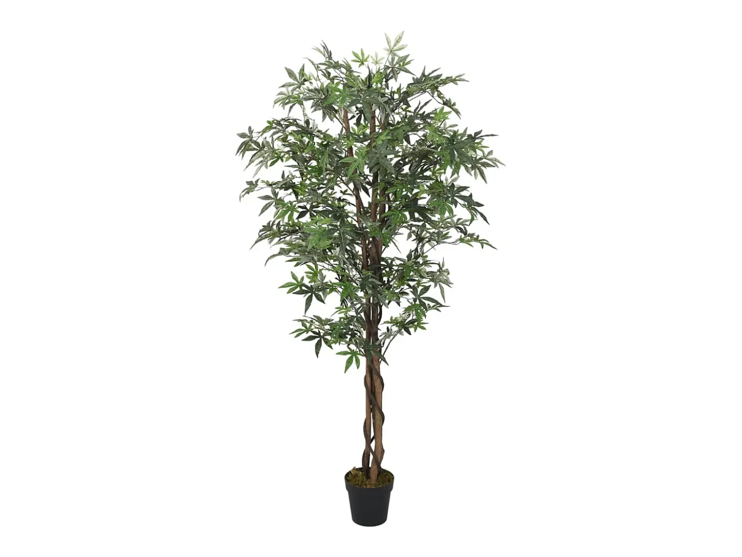 Arce artificial con 224 hojas verde 80 cm ES914463