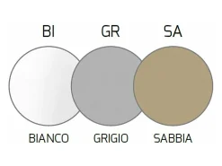 Area Sospensione 4 Luci Rettangolare Bianco