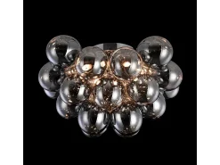Balbo Plafón de Techo Semi Empotrado Níquel, 8 Luces, G9