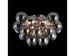 Balbo Plafón de Techo Semi Empotrado Níquel, 8 Luces, G9