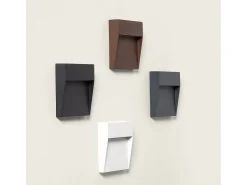Baliza de Pared Exterior LED 3W CCT Seleccionable Superficie Cuadrado Jade Negro