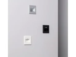 Baliza de Pared LED 1.5 W Empotrable con Sensor PIR y Crepuscular Bark Blanco 4000K Blanco Neutro