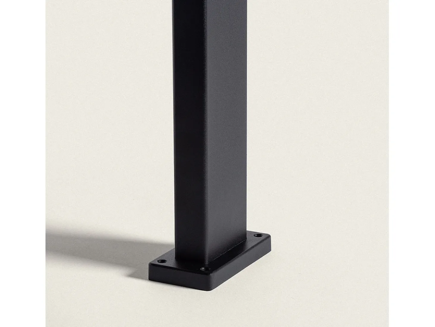 Baliza Exterior LED 50cm 10W Aluminio Mirto Negro Negro
