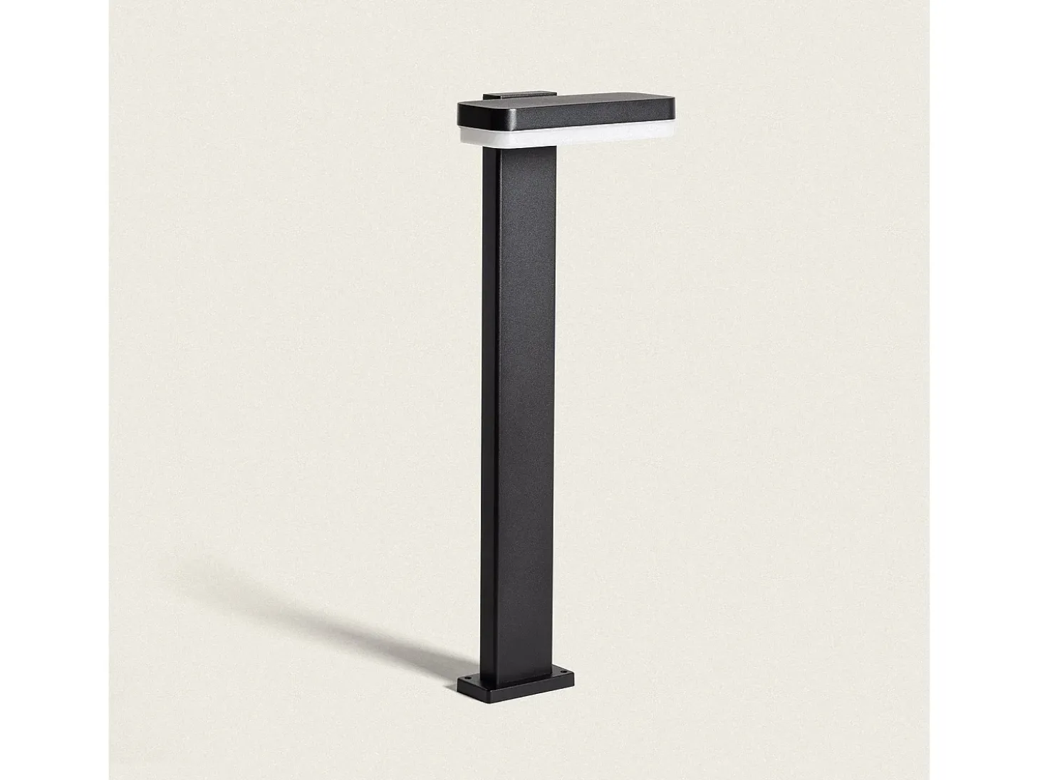 Baliza Exterior LED 50cm 10W Aluminio Mirto Negro Negro