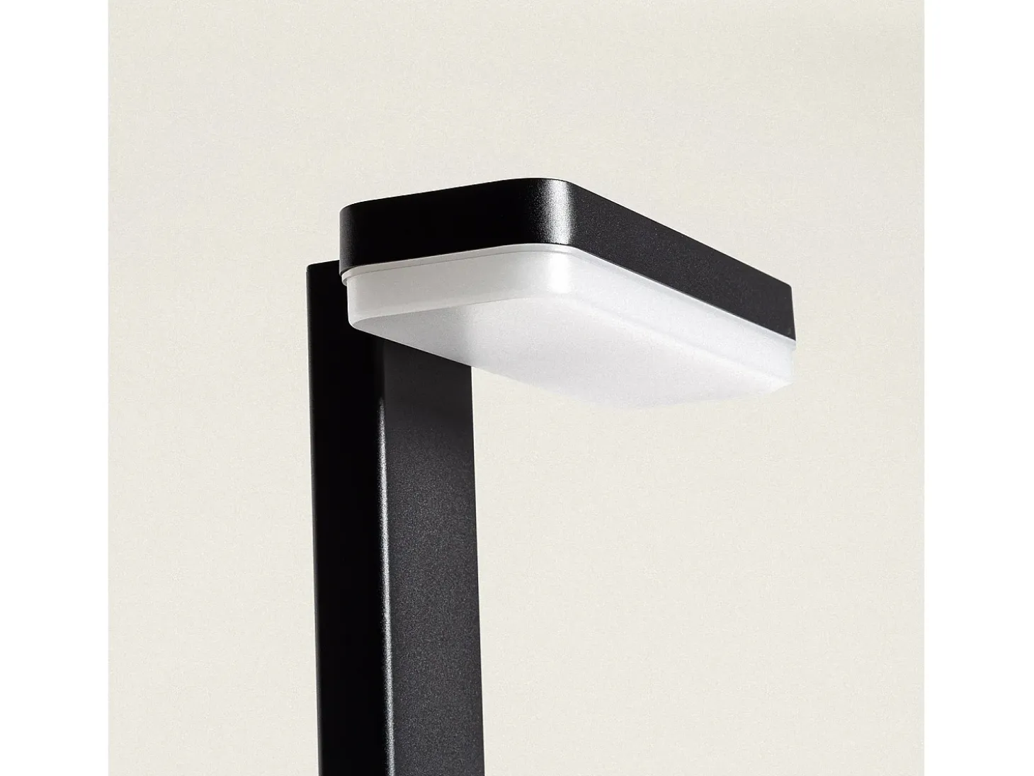 Baliza Exterior LED 50cm 10W Aluminio Mirto Negro Negro