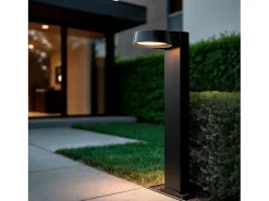 Baliza Exterior LED 12W Aluminio Chupny Negro