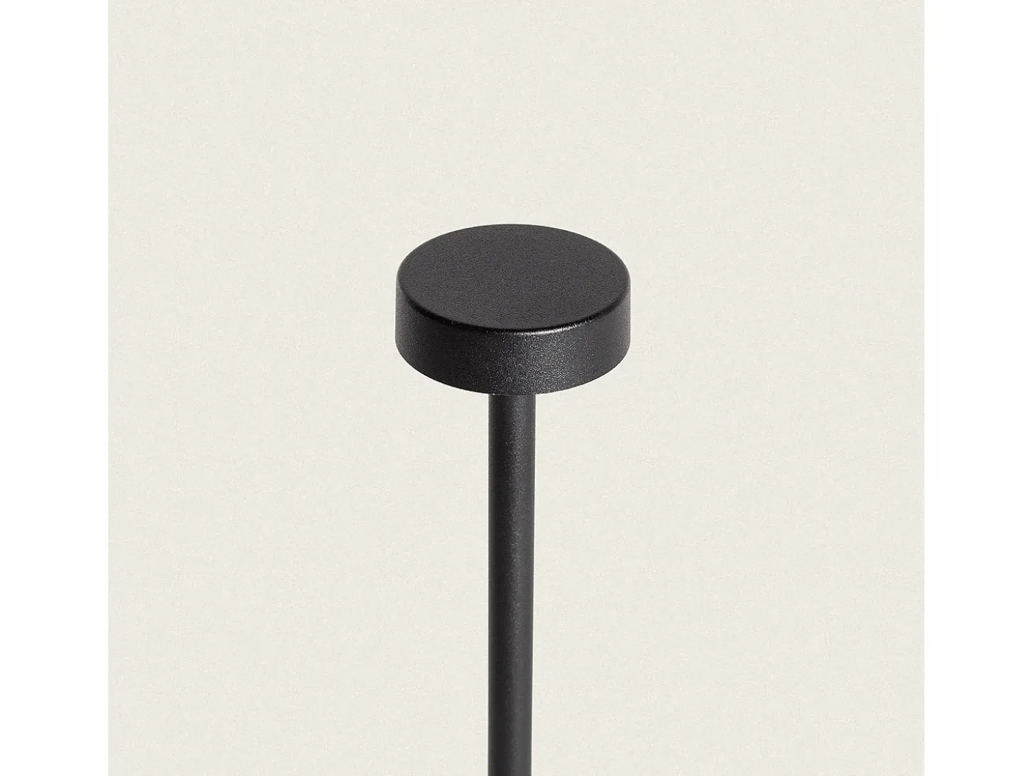 Baliza Exterior LED 1.5W con Pincho Pie 80cm Grinage Negro