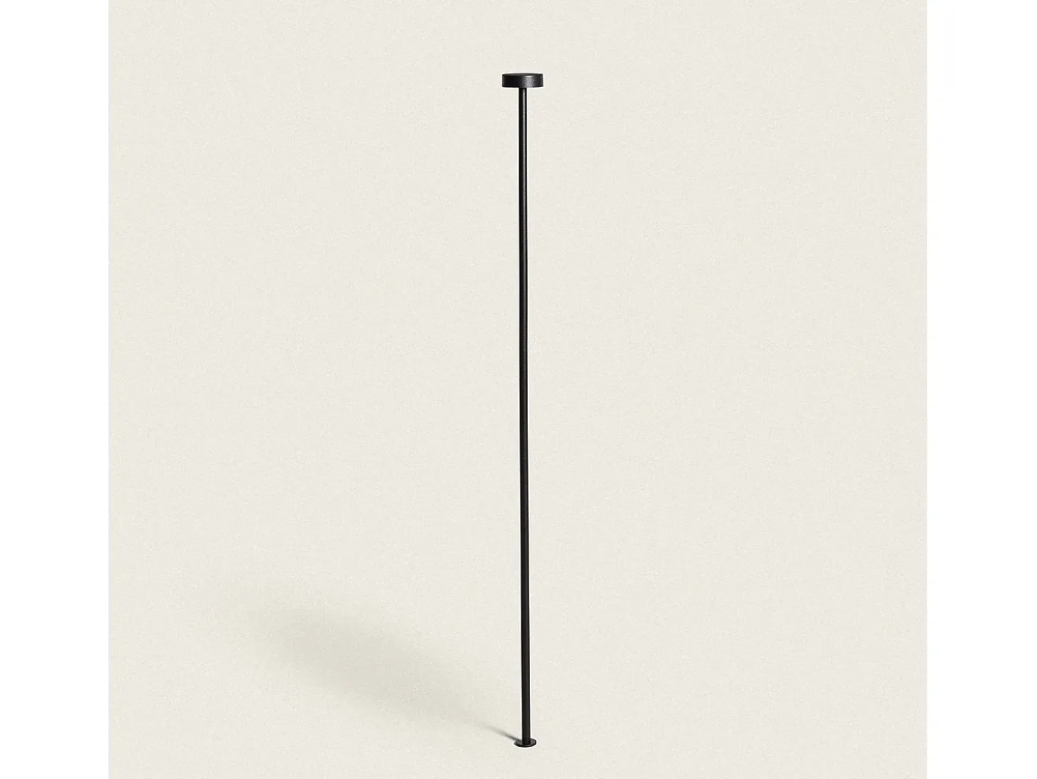 Baliza Exterior LED 1.5W con Pincho Pie 80cm Grinage Negro