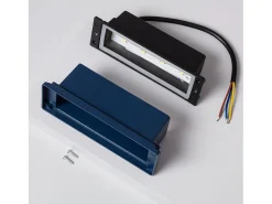 Baliza Exterior LED 4W Empotrable Pared Morgan 4000K Blanco Neutro