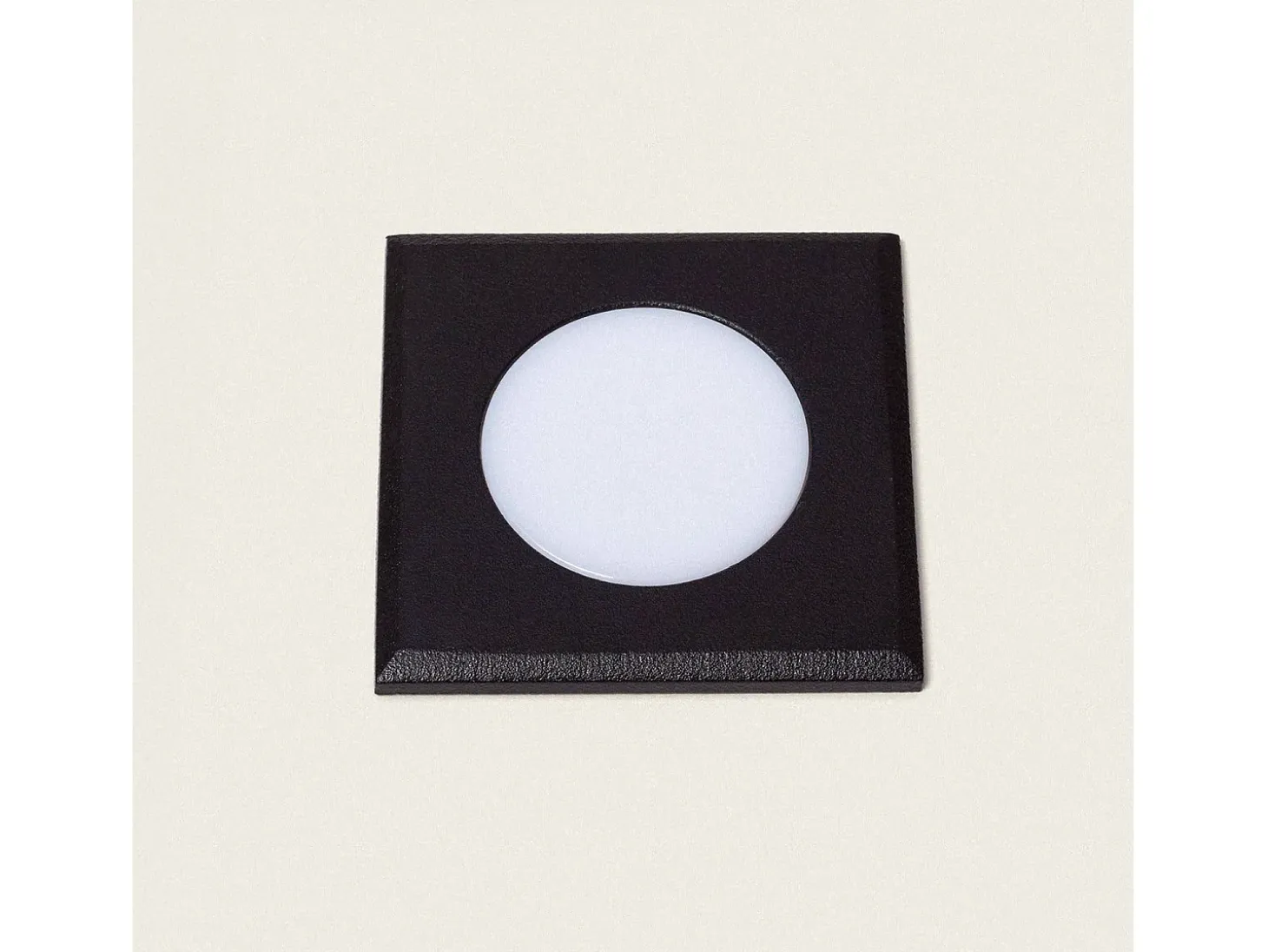 Baliza Exterior LED 2W Empotrable Cuadrada Welly Negro
