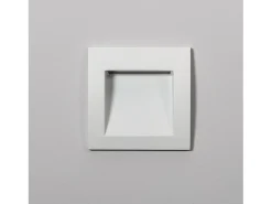 Baliza Exterior LED 4W Empotrable Pared Cuadrado Blanco Leif 2700K Blanco Cálido