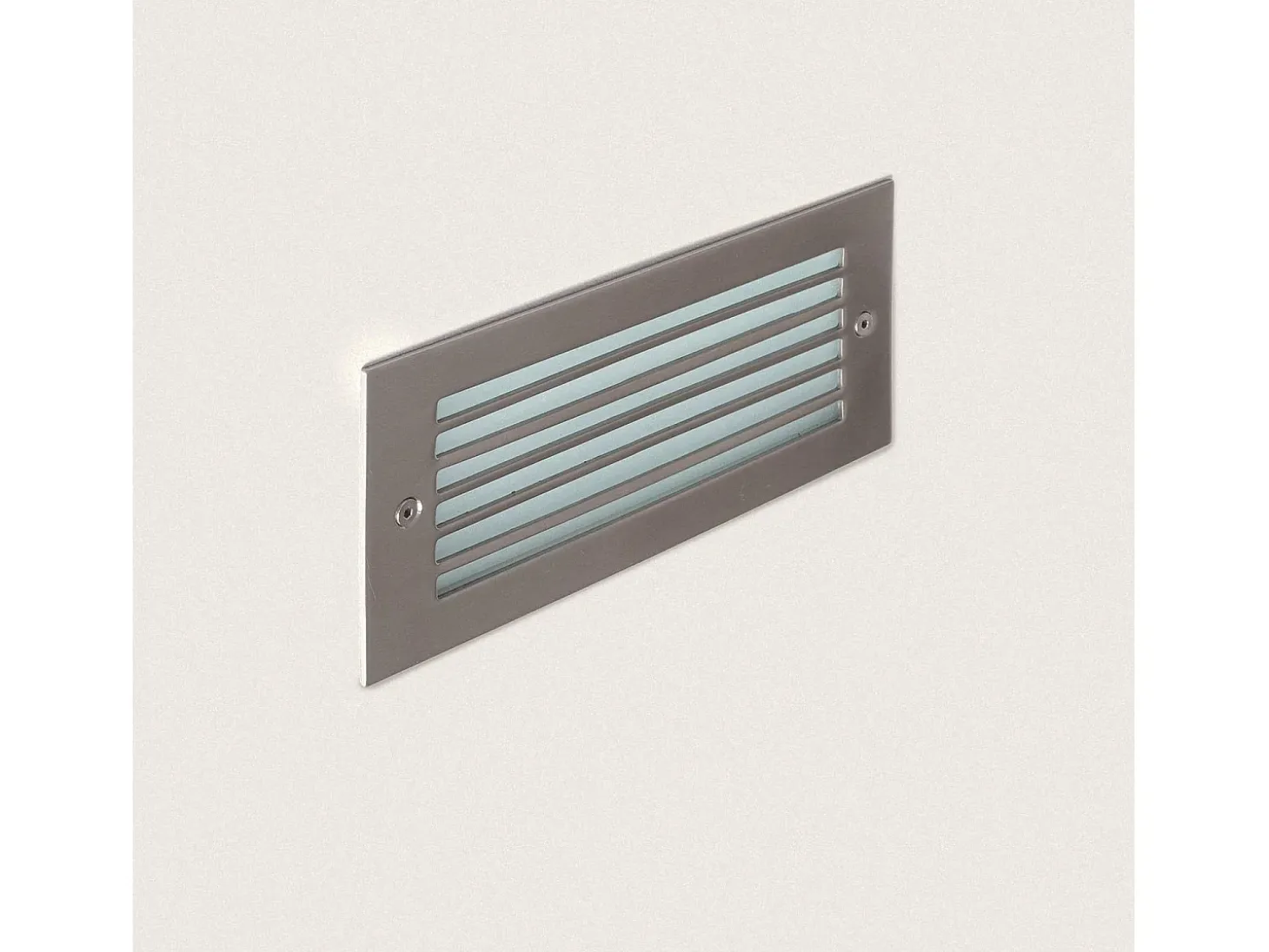 Baliza Exterior LED 9W Empotrable Pared Negro Drive 3000K Blanco Cálido
