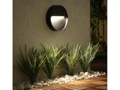 Baliza Exterior LED 6W Superficie Pared Febo 6000K Blanco Frío