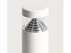 Baliza Exterior LED 5W Superficie Pie 30cm Inti Inox Blanco 3000K Blanco Cálido