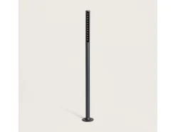 Baliza Exterior LED 8W Superficie Pie 80cm Aidan Antracita