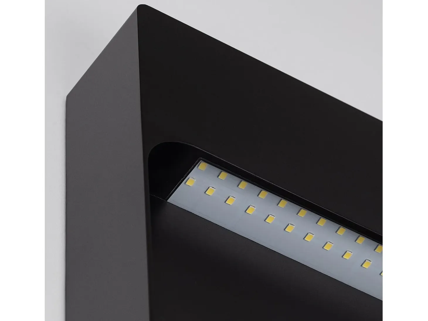 Baliza Exterior LED 6W Superficie Pared Arca 3000K Blanco Cálido