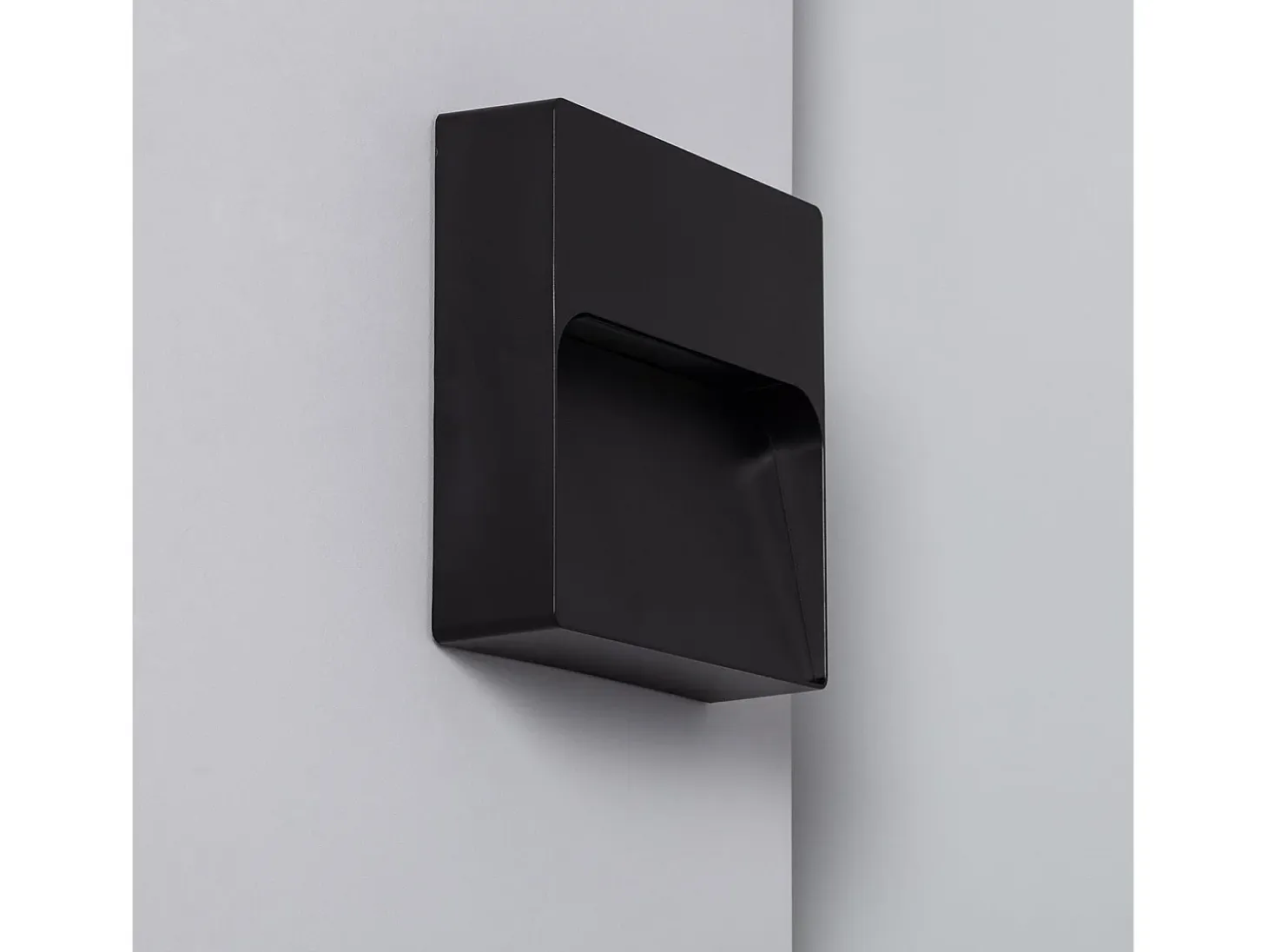 Baliza Exterior LED 6W Superficie Pared Arca 3000K Blanco Cálido