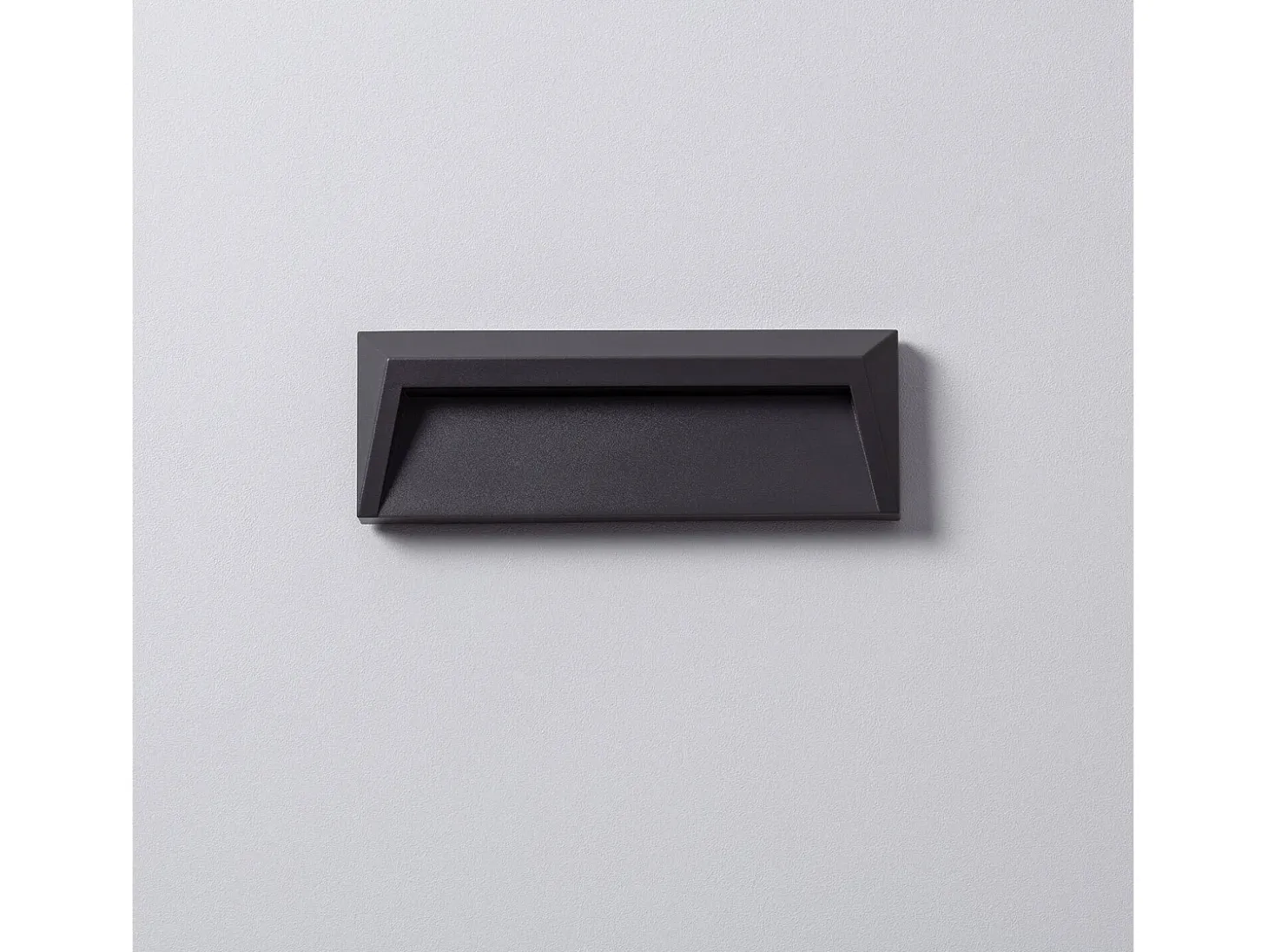 Baliza Exterior LED 2W Superficie Pared Antracita Chester 4000K Blanco Neutro