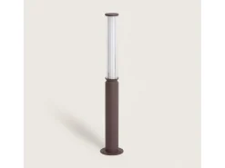 Baliza Exterior LED 12W Superficie Pie 80 cm Britget Terracota